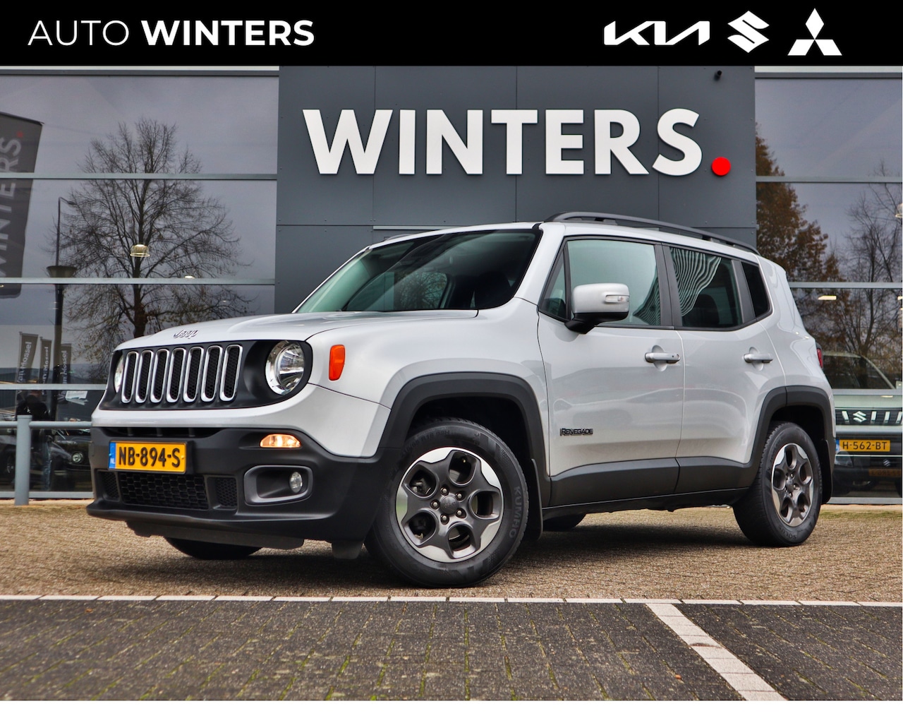 Jeep Renegade - 1.4 MultiAir Freedom Navi+BT+Radio Cr.Control ECC-Airco 16"LMV - AutoWereld.nl