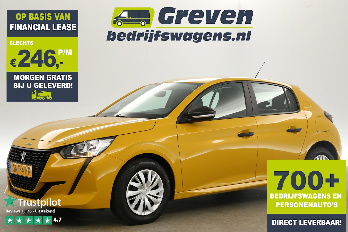 Peugeot 208 - 1.2 PureTech Like Airco Elektr-Ramen Metallic Bluetooth - AutoWereld.nl