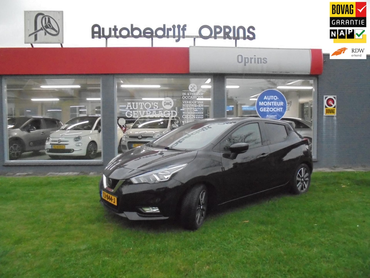 Nissan Micra - 0.9 IG-T N-Connecta 0.9 IG-T N-Connecta 5drs, Navi, Climate Control, enz. - AutoWereld.nl