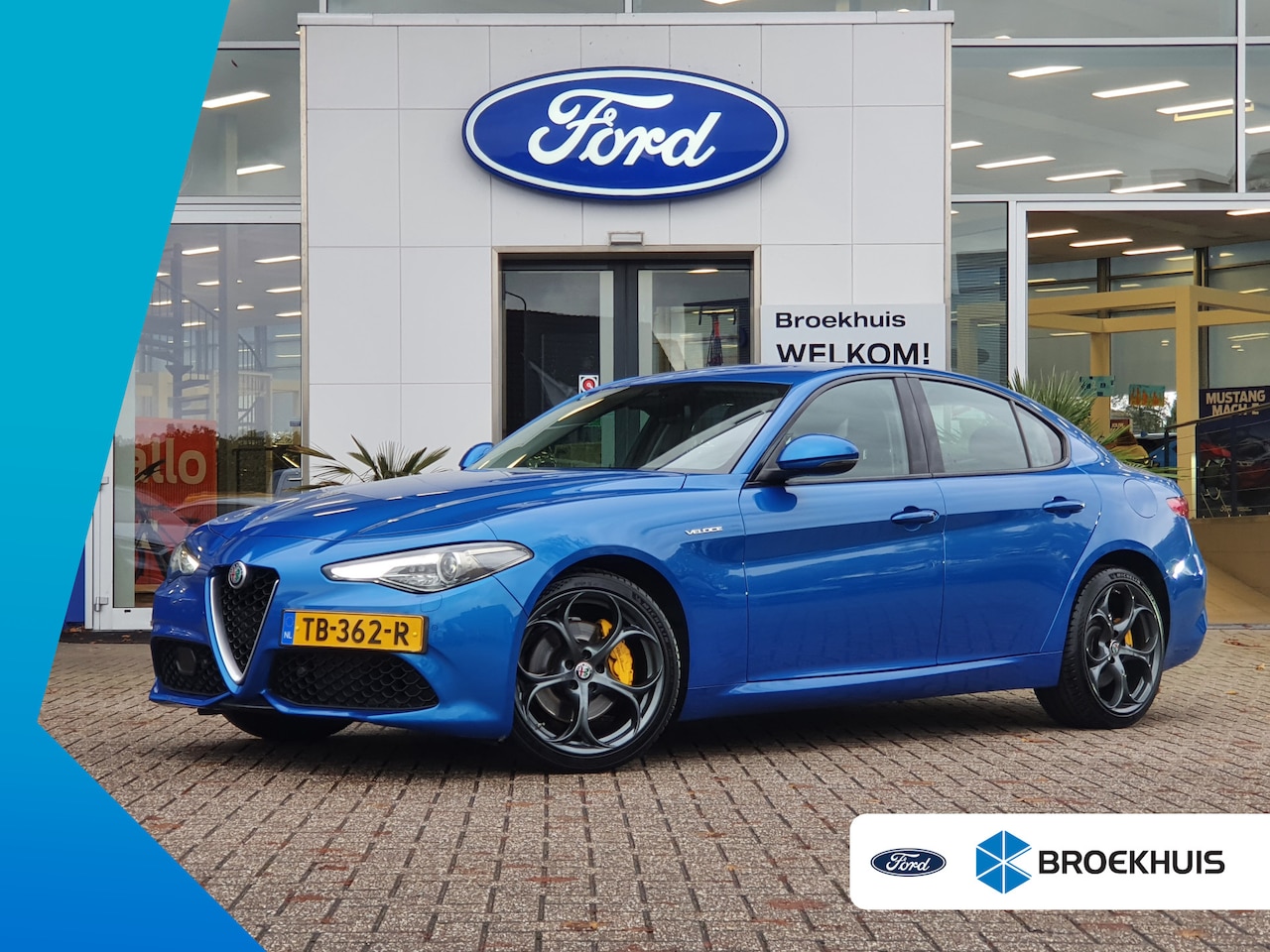 Alfa Romeo Giulia - 2.0 T AWD Veloce | NL-Auto | 19 inch | Adap. Cruise | Stoelverwarming | Lederen Bekleding - AutoWereld.nl