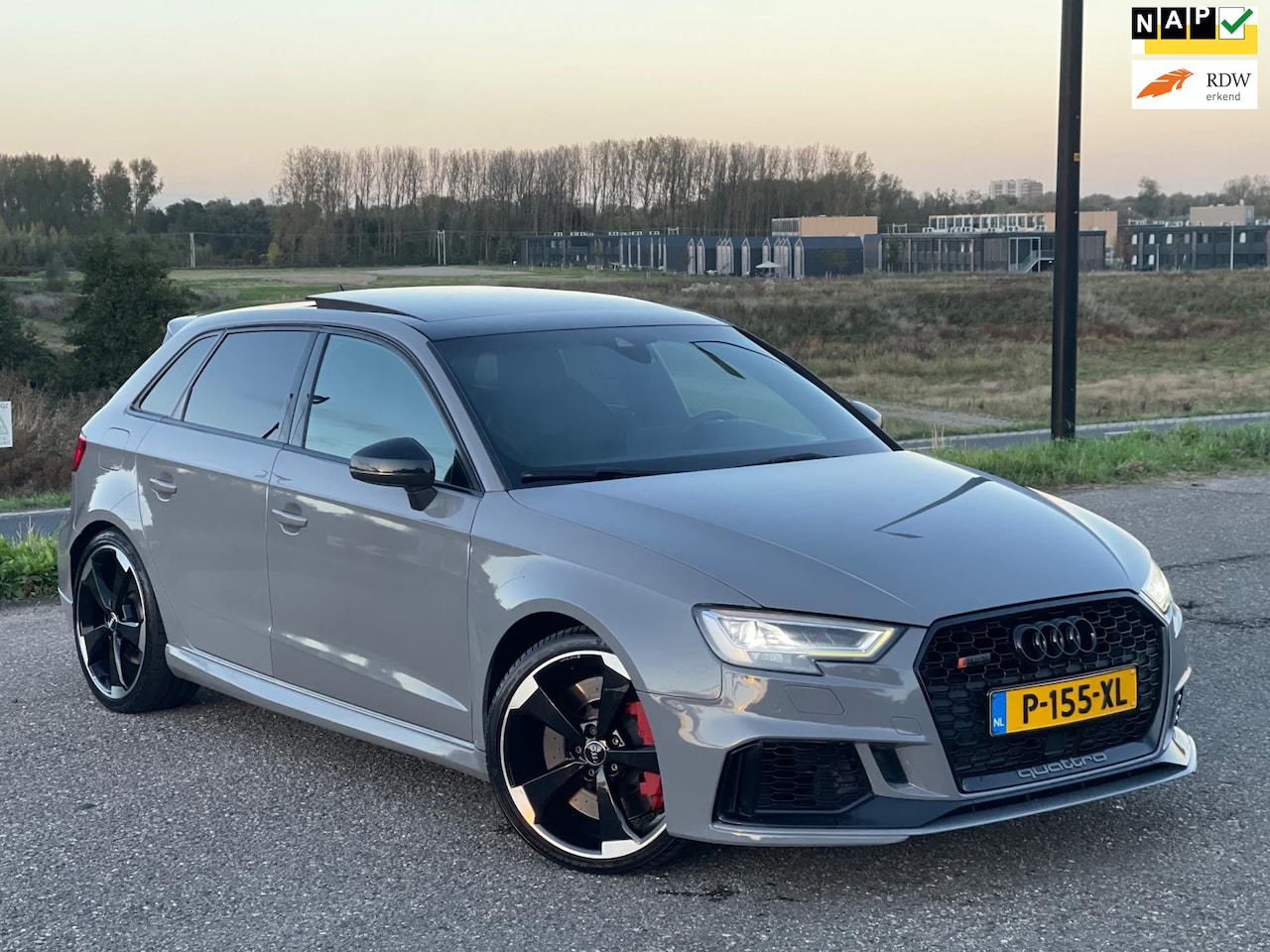 Audi A3 Sportback - 2.5 TFSI RS 3 Quattro 400 PK|Pano|B&O|Matrix|Viritual|Nap|Boekjes - AutoWereld.nl