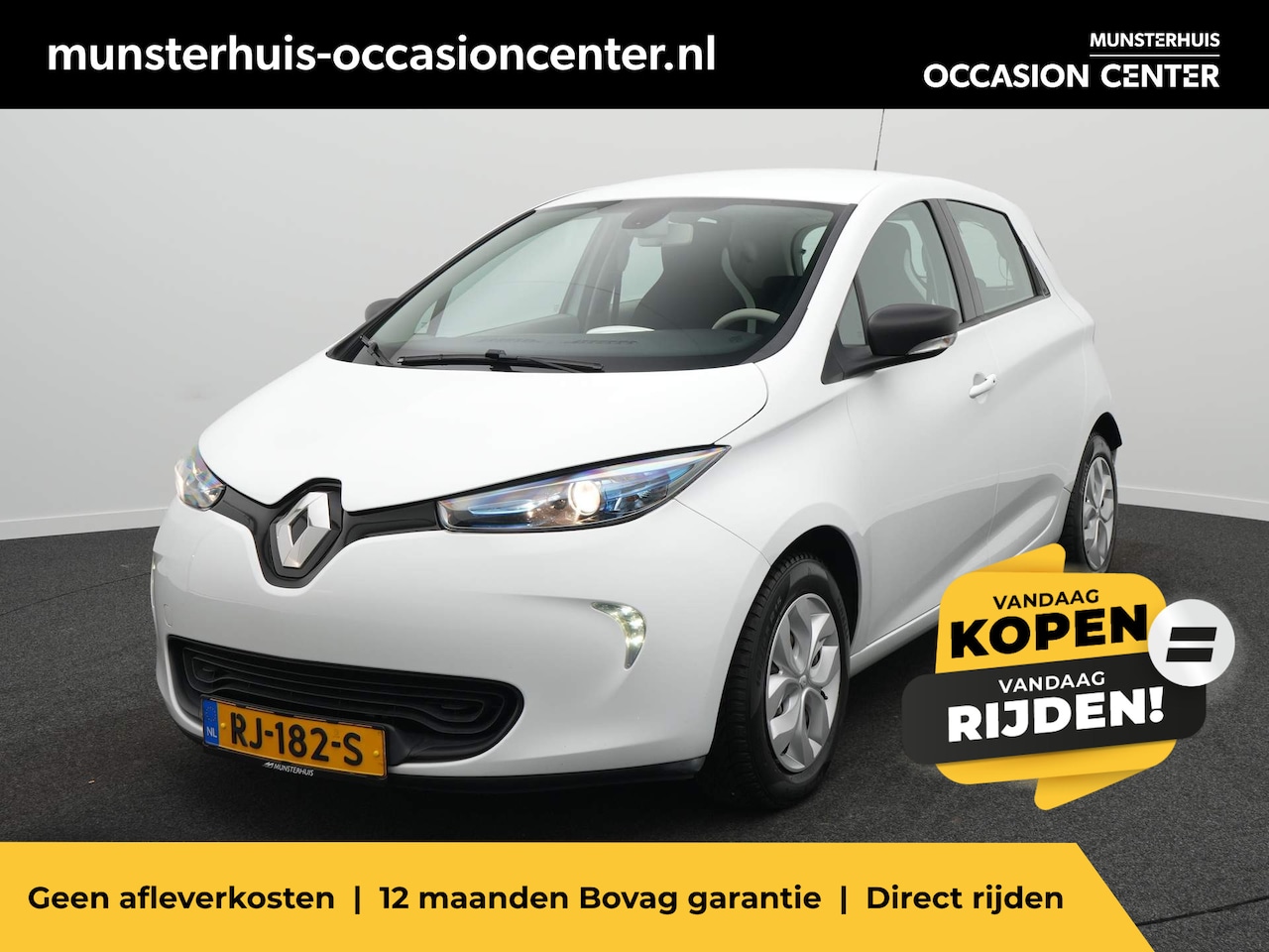 Renault Zoe - R90 Life 41 kWh - €2000 Subsidie - Batterijkoop - AutoWereld.nl