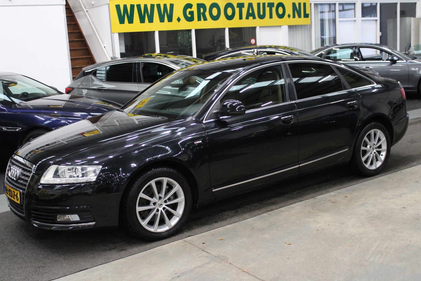 Audi A6 Limousine - 2.0 TFSI Business Edition Automaat Airco, Navi, Leer, Cruise control - AutoWereld.nl