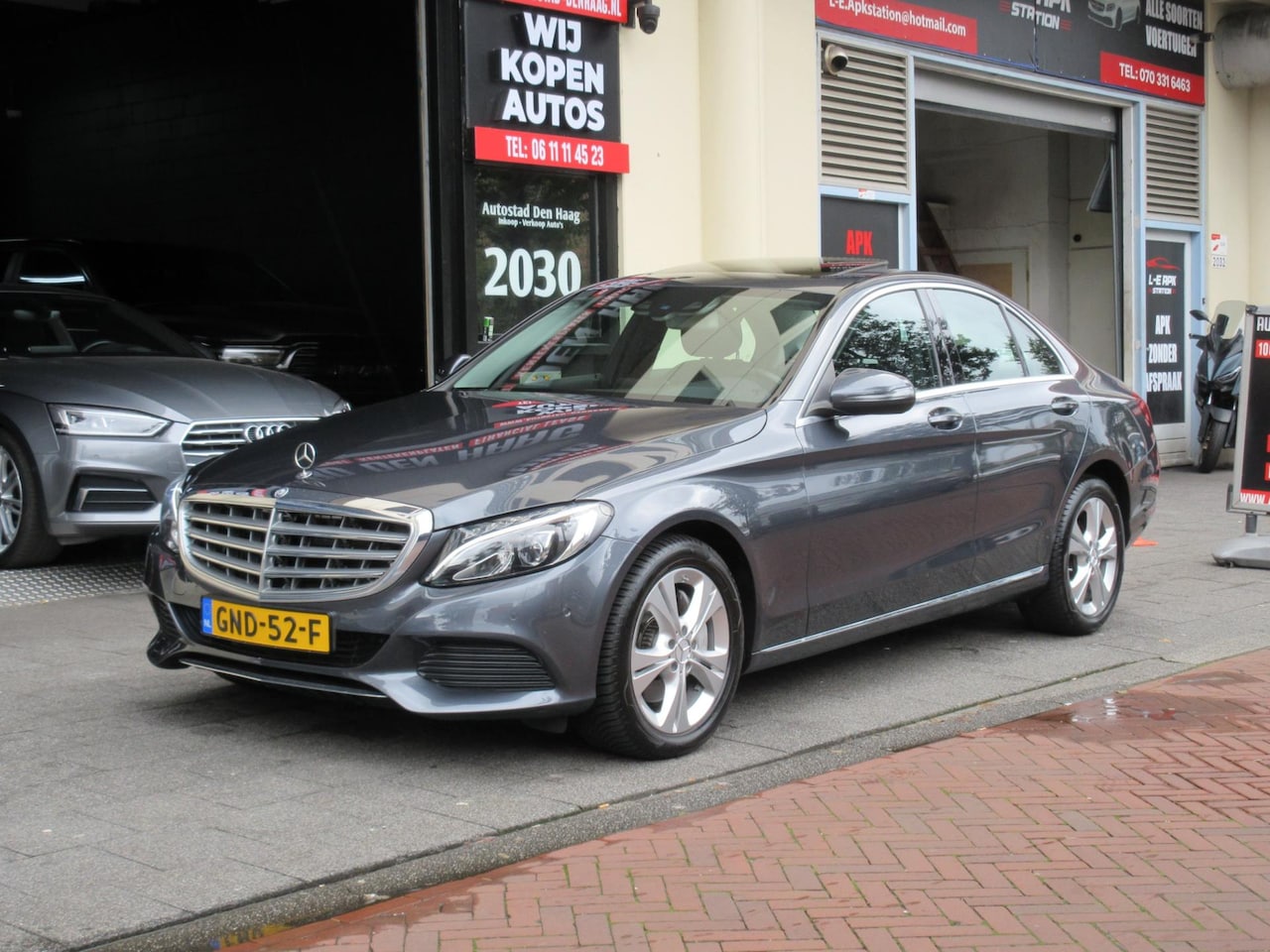 Mercedes-Benz C-klasse - 250 Prestige Aut Leer Navi Schuifdak - AutoWereld.nl