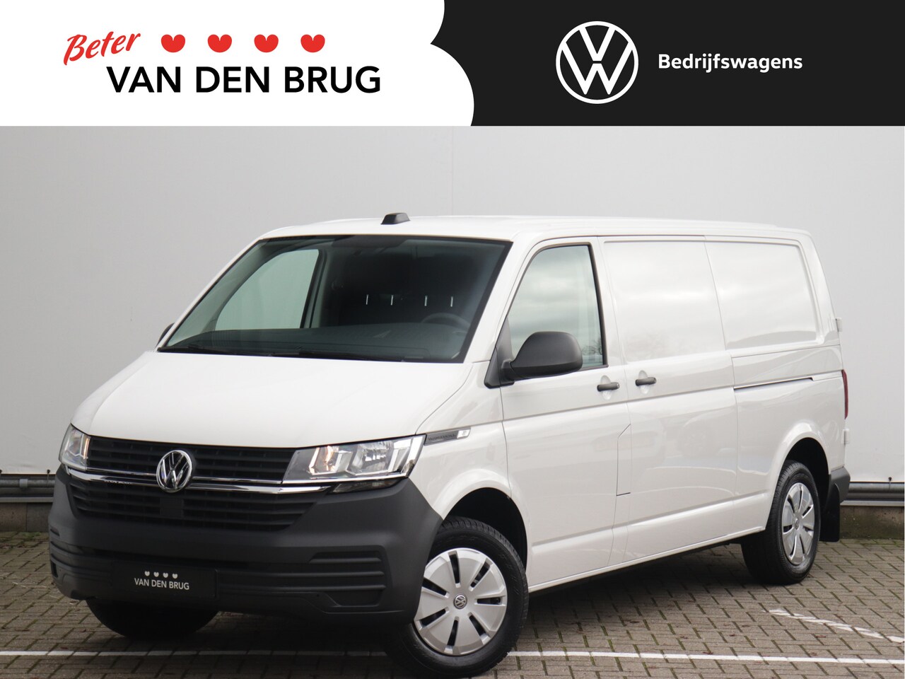 Volkswagen Transporter - 2.0 TDI L2H1 28 110pk | 2x schuifdeur | Achterdeuren | App-connect | Parkeersensoren | Air - AutoWereld.nl