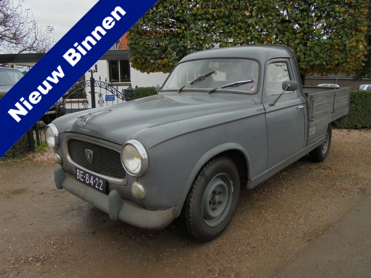 Peugeot 403 - B8 PickUp 1963 **56.000 org.km.**KEIHARDE FRANSE IMPORT** - AutoWereld.nl