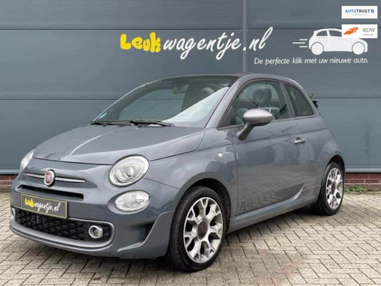 Fiat 500 C - 0.9 TwinAir Turbo Sport Cabrio *carplay *cruise - AutoWereld.nl