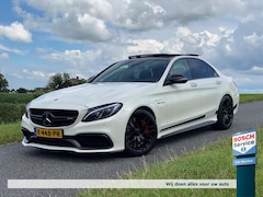 Mercedes-Benz C-klasse - C63S 4.0 Edition one/dealer onderhouden/sfeerverlichting/head up/pano