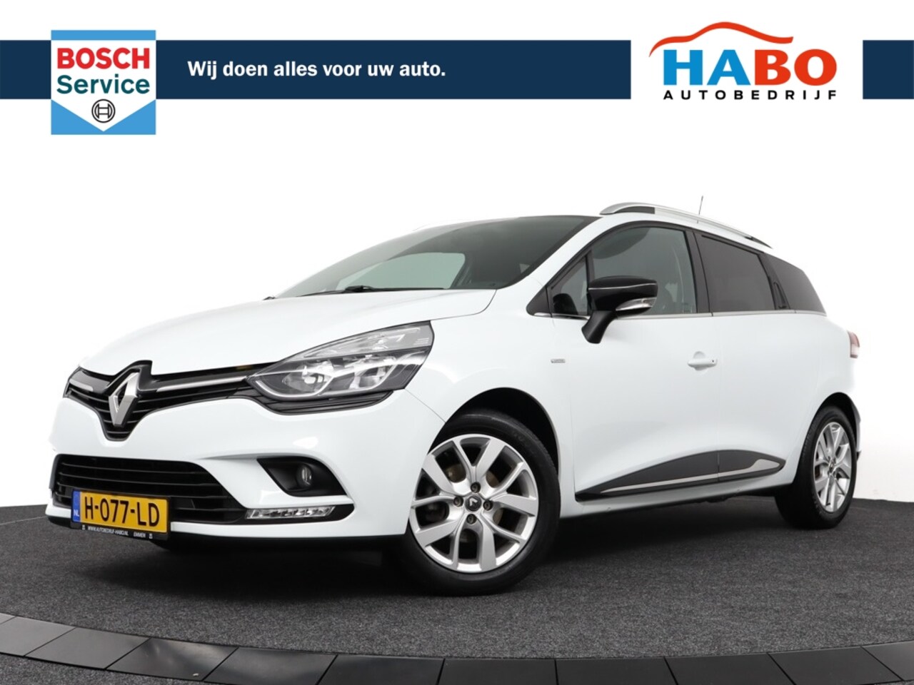 Renault Clio Estate - 0.9 TCE LIMITED AC/CRUISE/NAV/KEYLESS.ENTRY/PARK.SENS/MIST.LAMP/LMV/35.000KM! - AutoWereld.nl