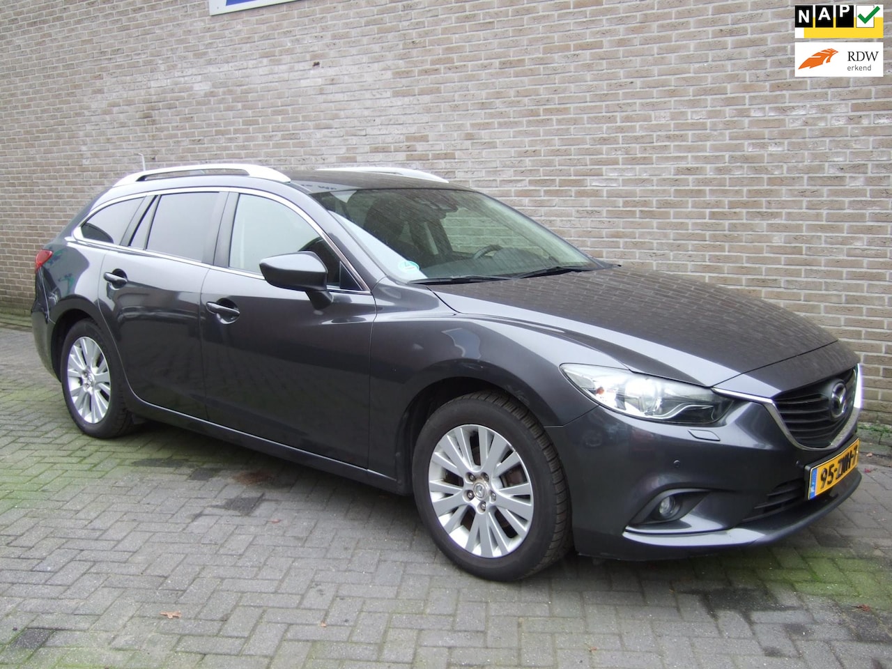 Mazda 6 Sportbreak - 2.0 TS+ Lease Pack - Stoelverwarming - Trekhaak - - AutoWereld.nl