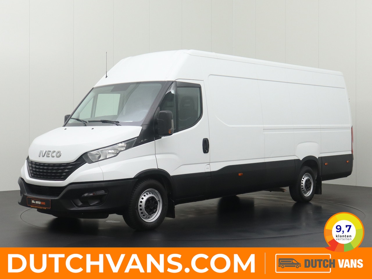 Iveco Daily - 35S160PK L3H2 Maxi | Airco | 3-Persoons | Betimmering - AutoWereld.nl