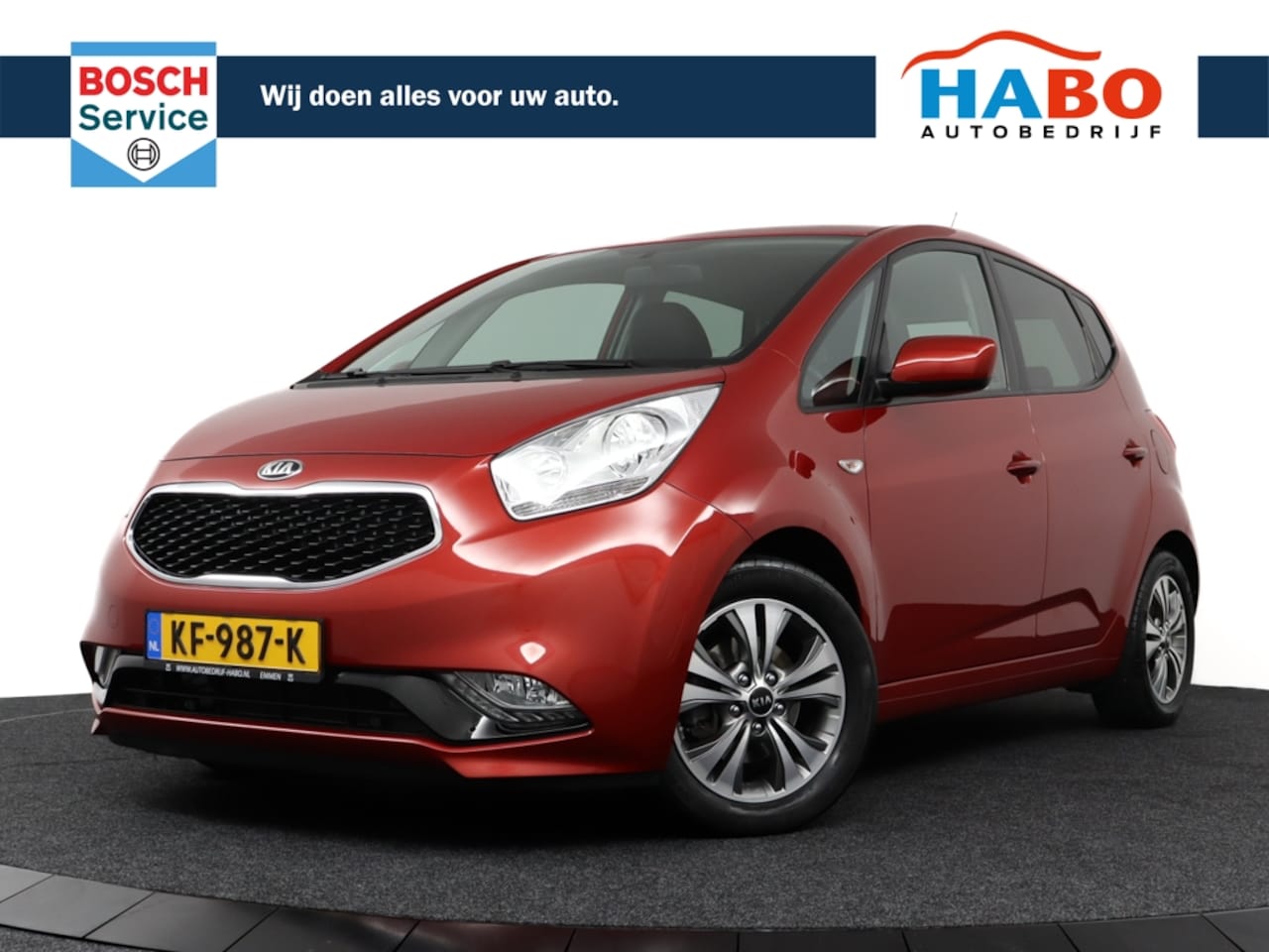 Kia Venga - 1.4 CVVT DYNAMICPLUSLINE ECC/CRUISE/NAV/CAMERA/PARK.SENS/MIST.LAMP/LMV - AutoWereld.nl