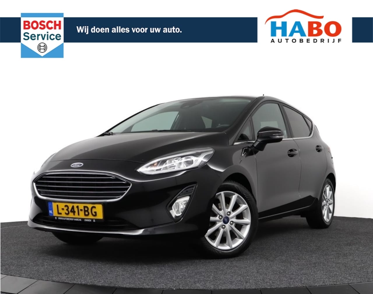 Ford Fiesta - 1.0 ECOBOOST TITANIUM X 5DRS ECC/CRUISE/APPLE.CARPLAY/PARK.SENS/STOEL.VERWARM./LMV - AutoWereld.nl