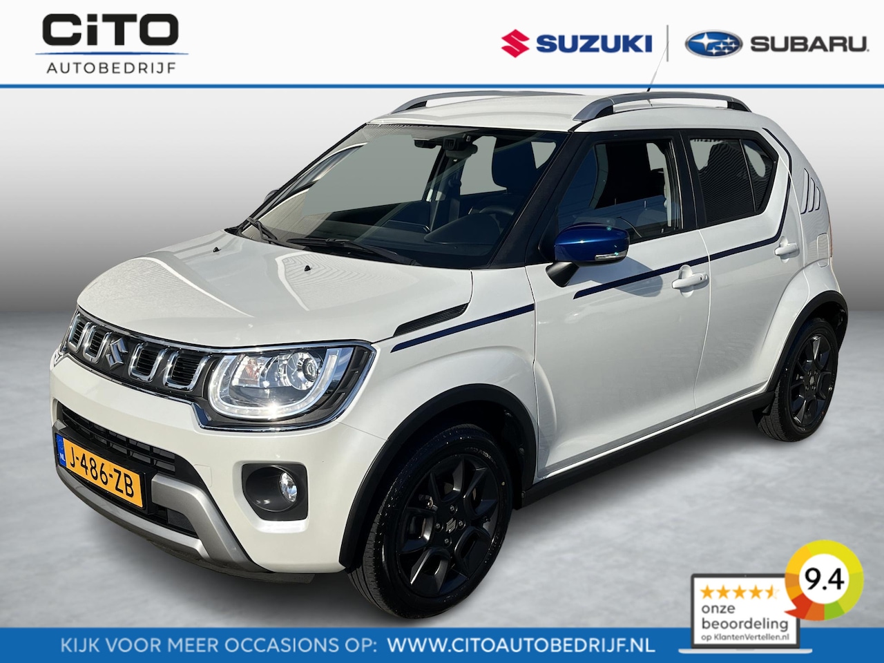 Suzuki Ignis - 1.2 Smart Hybrid Style Luxe uitvoering| Parkeersensoren| - AutoWereld.nl