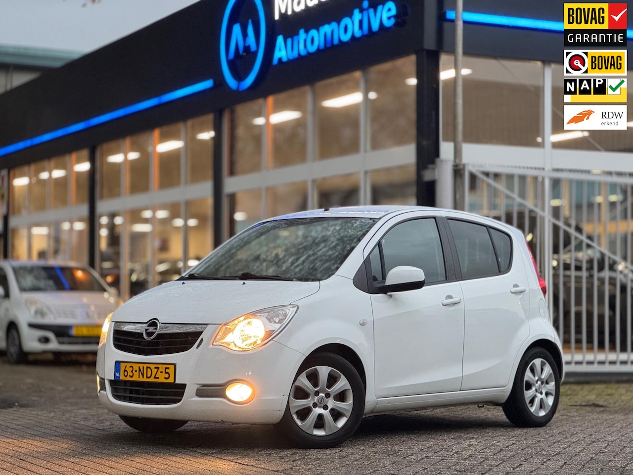 Opel Agila - 1.2 Edition|Airco|Lage KM|2e eig||Nieuwe APK|5deurs|Multf.stuur|Elektrische ramen|Tourente - AutoWereld.nl