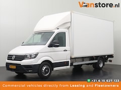 Volkswagen Crafter - 2.0TDI 177PK DSG Automaat Bakwagen+Laadklep | Navigatie | Airco | Cruise | Zijdeur | Daksp