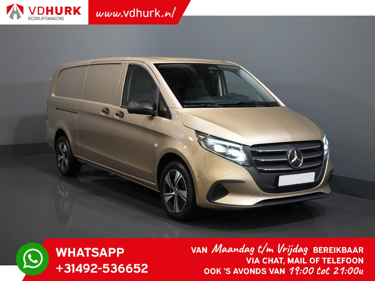 Mercedes-Benz Vito - 116 CDI Aut. L3 2x Schuifdeur/ LED/ LMV/ 2.5t Trekverm./ Carplay/ Camera - AutoWereld.nl