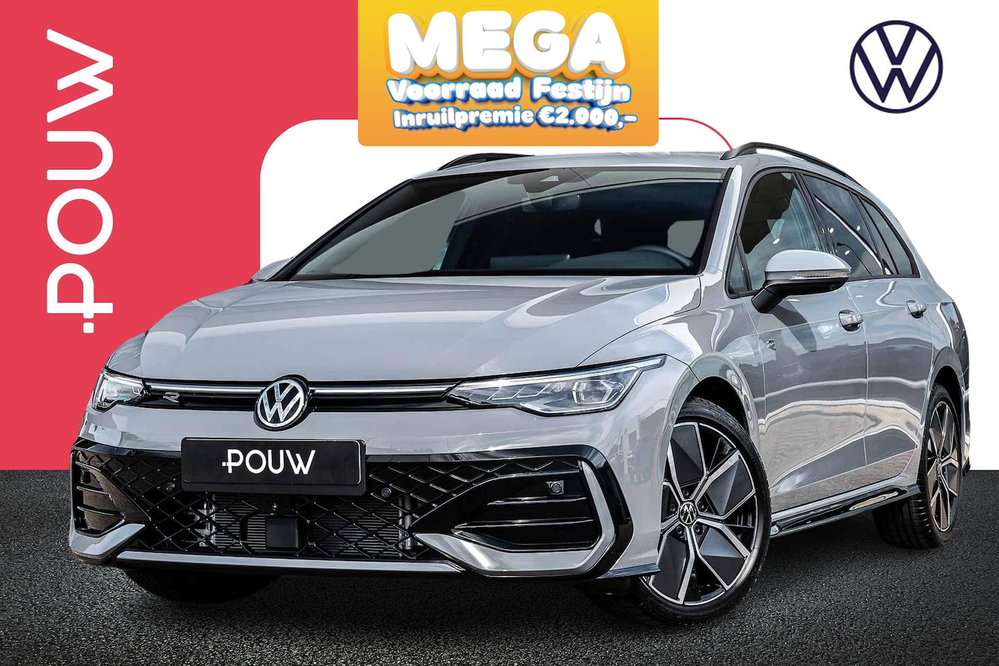 Volkswagen Golf Variant - 1.5 eTSI 115pk R-Line Edition | Assistance Pakket Plus | 18" Velgen - AutoWereld.nl