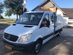 Mercedes-Benz Sprinter - 516 CDI Aut Euro 5 DC 6-Pers AC Pick-Up Open Laadbak Trekh. 3.5t