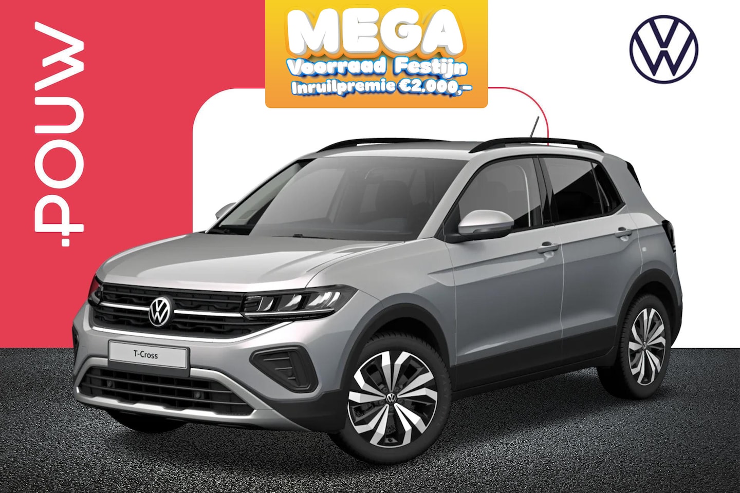 Volkswagen T-Cross - 1.0 TSI 115pk Life Edition | Navigatie | Stoelverwarming - AutoWereld.nl