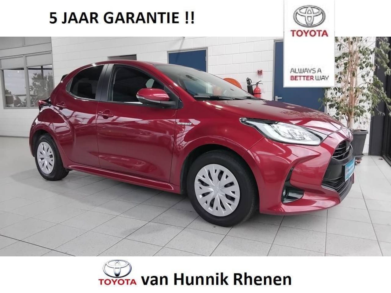 Toyota Yaris - 1.5 Business Stoel en stuurverw LED HUD Navi - AutoWereld.nl