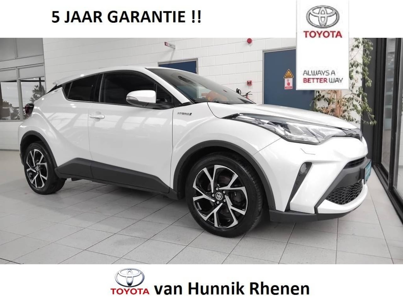 Toyota C-HR - 1.8 Apple-carplay Stoel en stuur verw Dodehoek - AutoWereld.nl