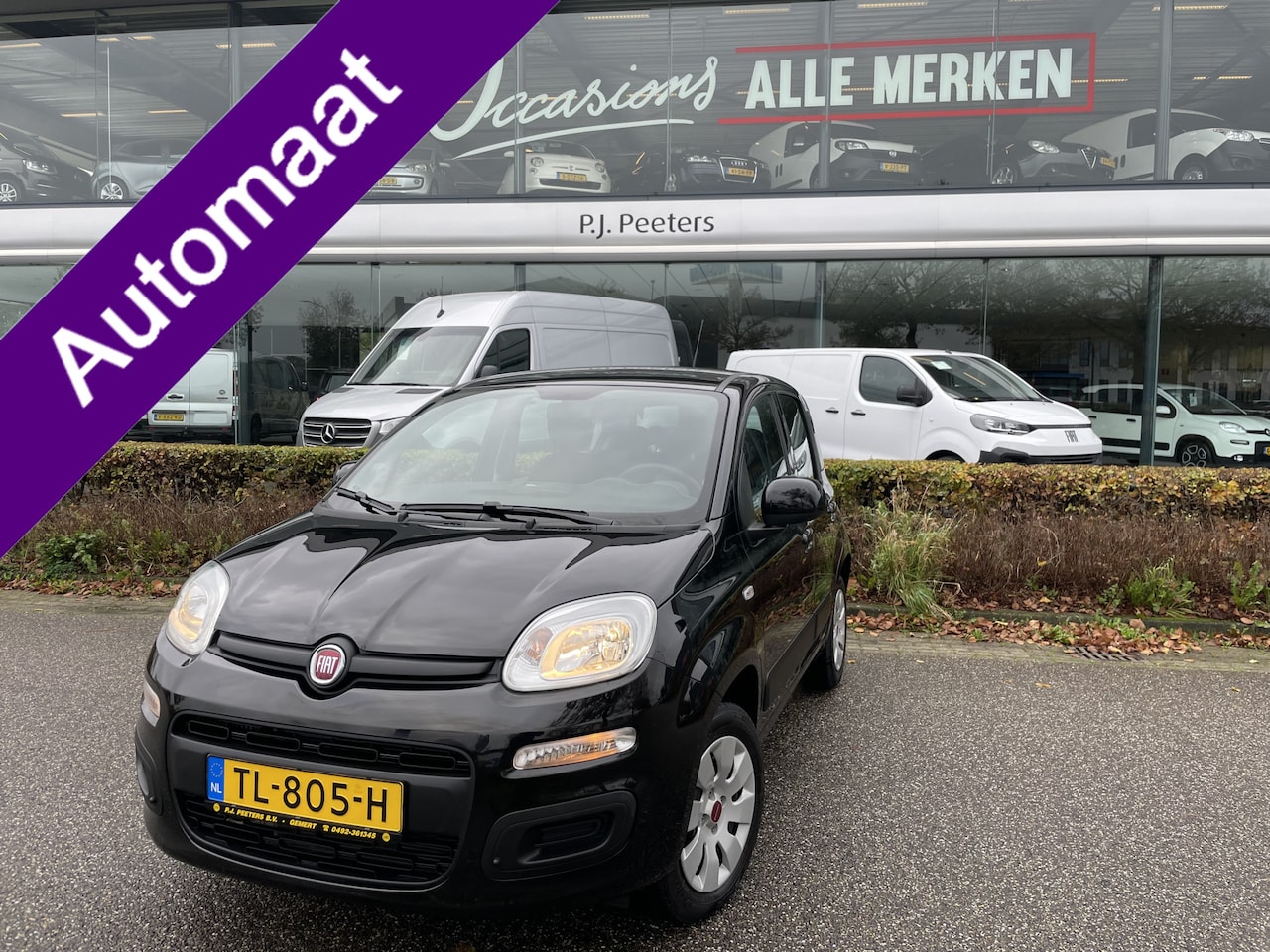 Fiat Panda - 0.9 TwinAir Lounge Weinig km - Airco - Parkeer sensoren achter - MF Lederen stuurwiel - 3 - AutoWereld.nl