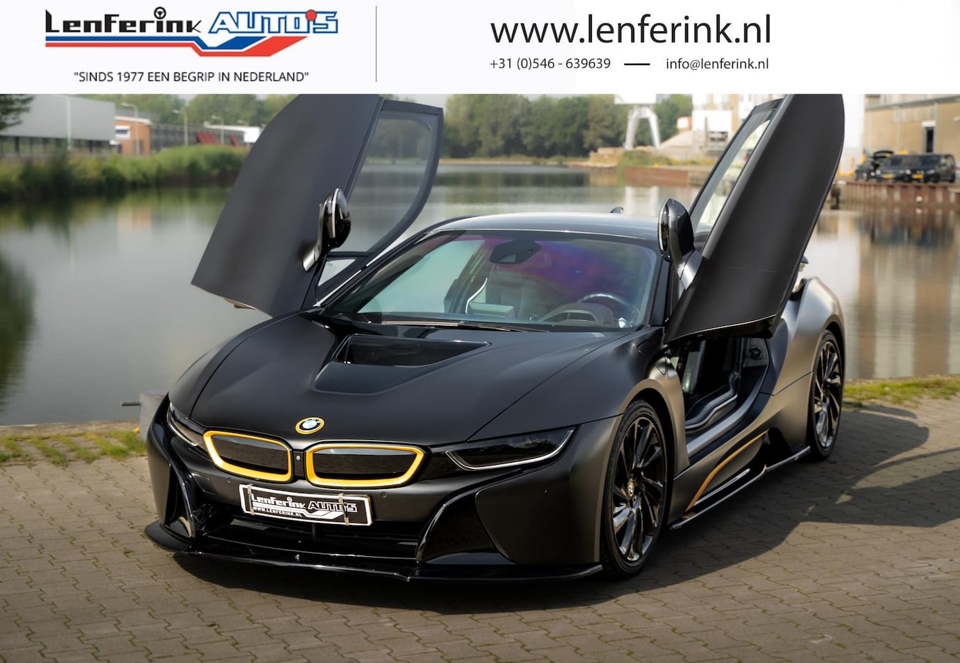 BMW i8 - 1.5 PHEV 360 Camera, Navi, Head-Up, 20" LMV Leder Zwart, Achterspoiler, NL Auto, Incl. BTW - AutoWereld.nl