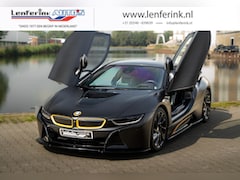 BMW i8 - 1.5 PHEV 360 Camera, Navi, Head-Up, 20" LMV Leder Zwart, Achterspoiler, NL Auto, Incl. BTW