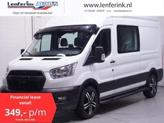 Ford Transit - 2.0 TDCi 130 pk Dubbel Cabine va 349, - p/m Navi 18" LMV, Raptor Grille, Treeplanken, Zonn