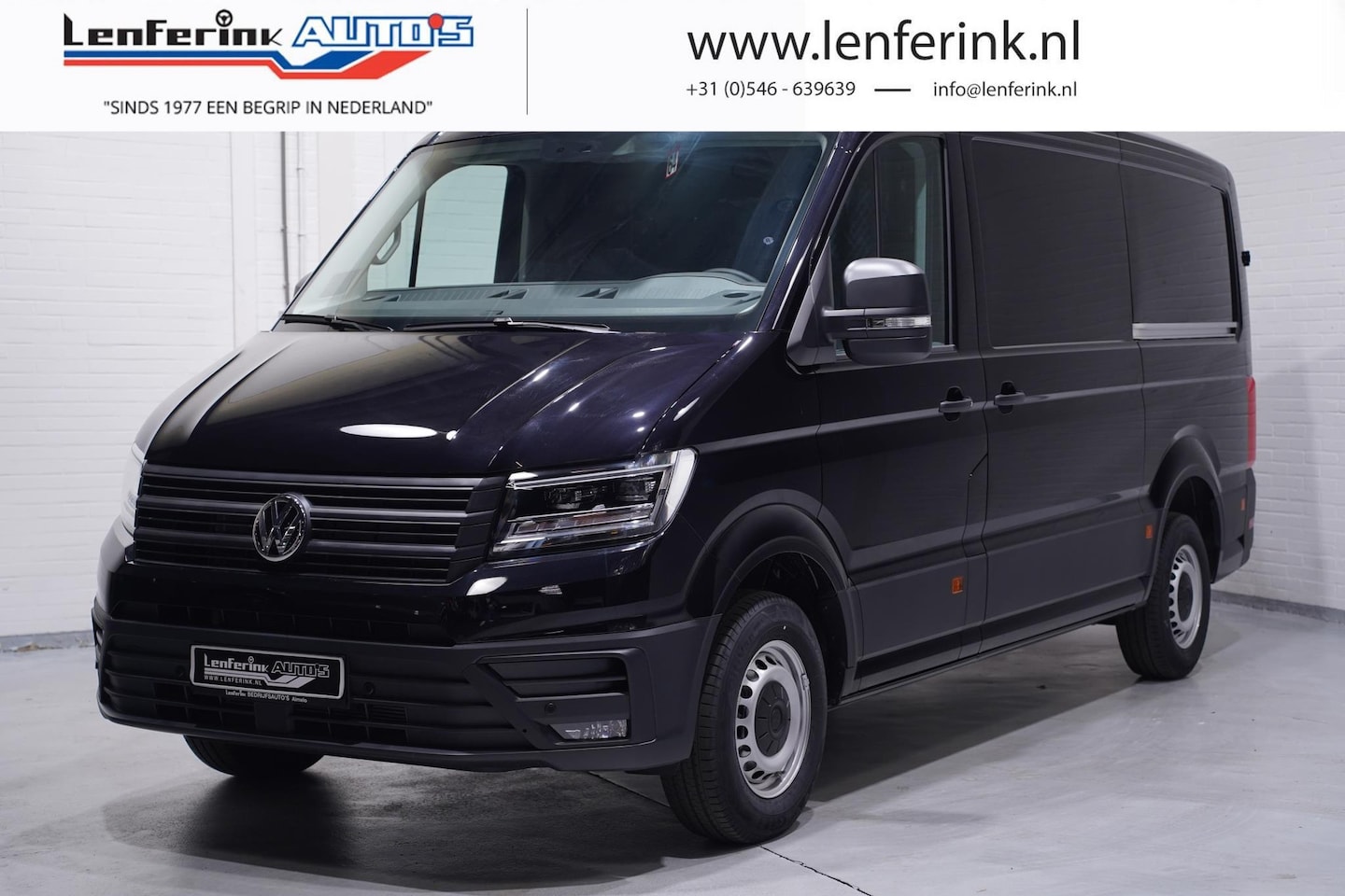 Volkswagen Crafter - 2.0 TDI 177 pk DSG Aut. L3H2 Dubbel Cabine Navi, Camera, Trekhaak 3.000 kg, LED Koplampen, - AutoWereld.nl