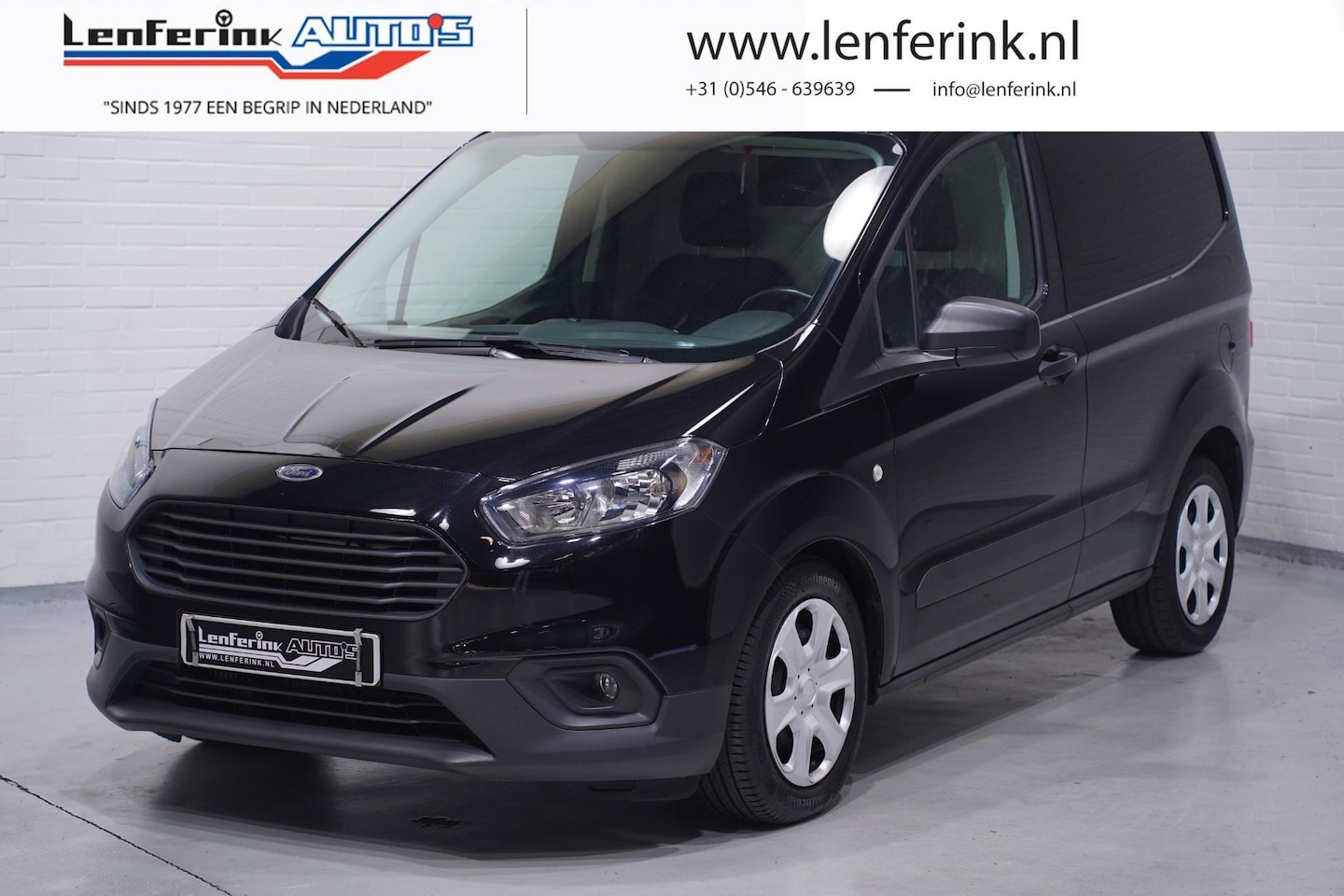 Ford Transit Courier - 1.5 TDCI 75 pk Trend Airco, Cruise Control, NAP 1e Eigenaar, Bluetooth, 2-Zits - AutoWereld.nl