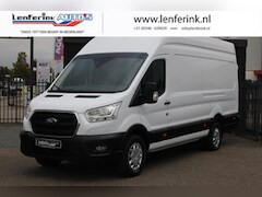 Ford Transit - 2.0 TDCi 130 pk L4H3 Jumbo va 239, - p/mnd Airco Cruise Control, 270 Graden Deuren, PDC V+