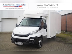 Iveco Daily - 35C14 140 pk Bakwagen met Deuren 30m3 Airco ECC, Cruise Control, Luchtvering, LxBxH 530x22