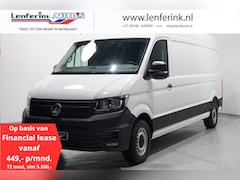 Volkswagen Crafter - 2.0 TDI 140 pk L4H3 Airco, Cruise Control Geveerde Stoel, PDC V+A, 3-Zits, Nieuw 2023