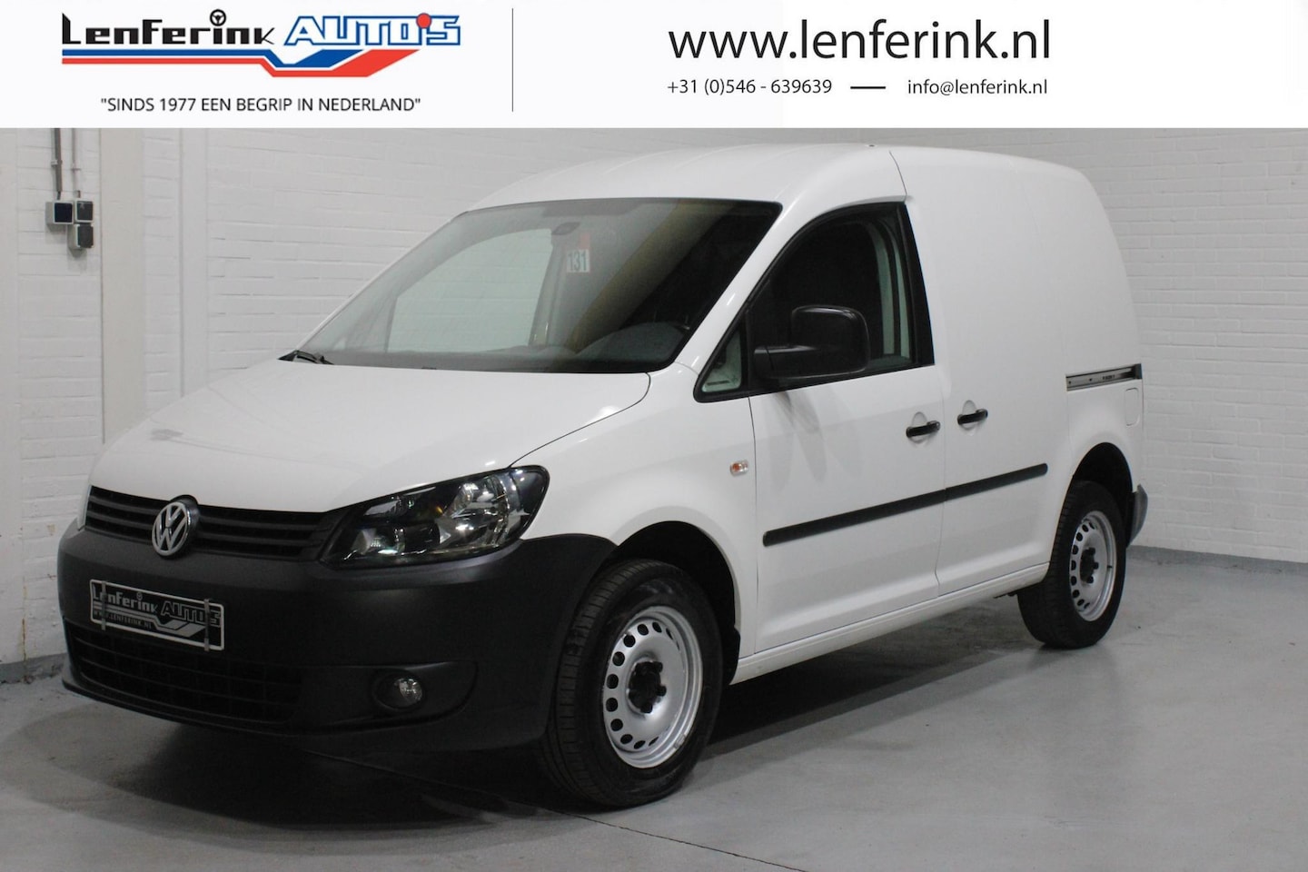 Volkswagen Caddy - 1.6 TDI 102 pk Navi, 2x Schuifdeur, Airco Cruise Control, D-Riem vv bij 276 dkm!!! - AutoWereld.nl