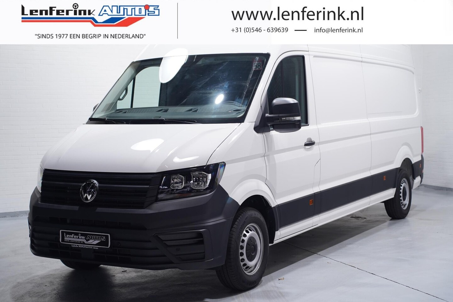 Volkswagen Crafter - 2.0 TDI 140 pk L4H3 DSG Automaat Airco, PDC V+A Cruise Control, Bluetooth, 3-Zits, Nieuw - AutoWereld.nl