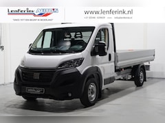 Fiat Ducato - 2.2 MJet 140 pk L4 Pick Up / Open Laadbak Airco LxBxH 420x202x40 cm, Cruise Control, Nwe M