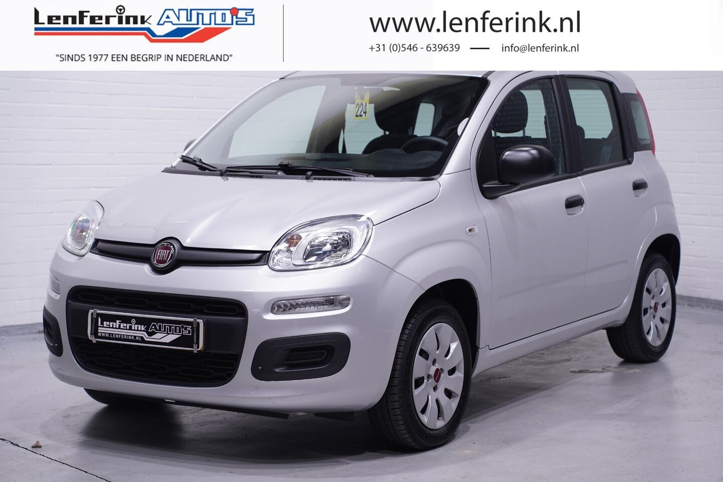 Fiat Panda - 0.9 TwinAir Popstar 1e Eigenaar NAP Rijklaar! - AutoWereld.nl