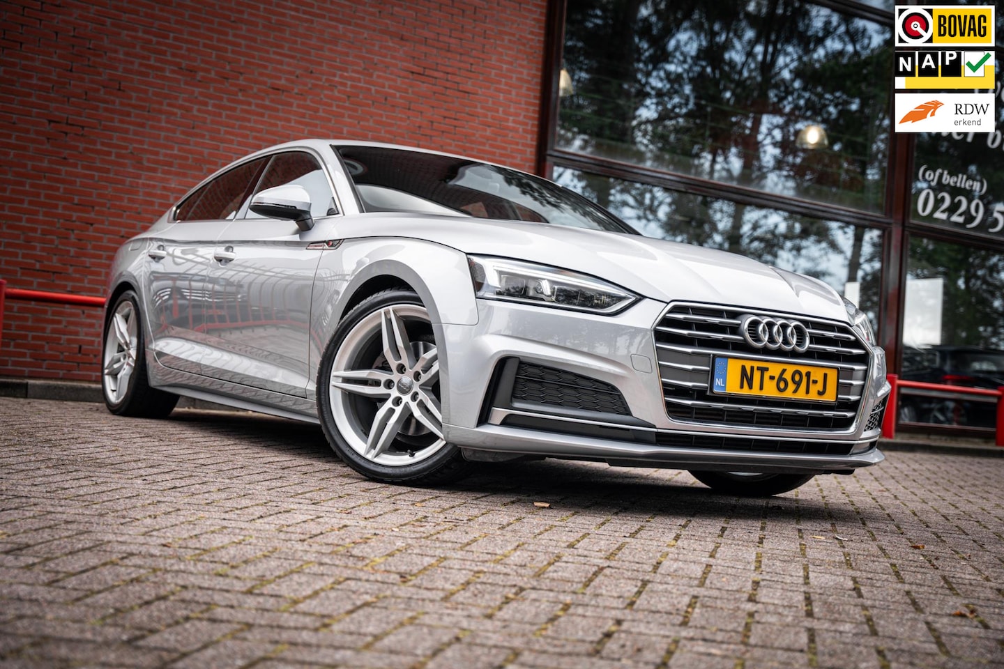 Audi A5 Sportback - 2.0 TFSI 190pk S-Line | LED | Trekhaak | Elek. achterklep | Leder | Virtual cockpit | - AutoWereld.nl