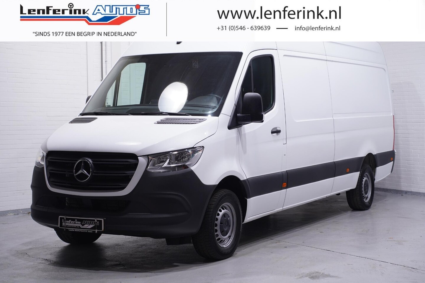 Mercedes-Benz Sprinter - 317 CDI 170 pk L3H2 Airco, Audio MBux DAB+ Cruise Control, Apple Carplay, 270 Graden Deure - AutoWereld.nl