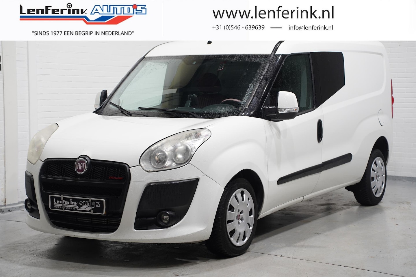 Fiat Doblò Cargo - 2.0 MultiJet 135 pk SX Maxi Aut. Airco Trekhaak, APK 01-2025 - AutoWereld.nl