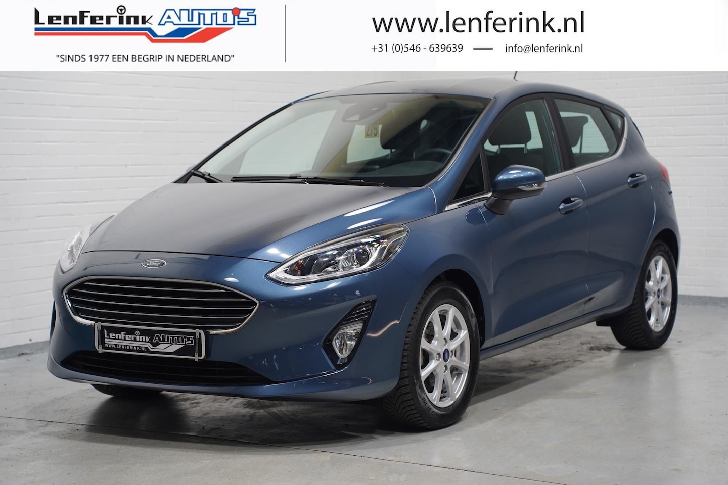 Ford Fiesta - 1.0 EcoBoost Hybrid Titanium Navi Clima PDC Apple Carplay 1e Eigenaar NAP - AutoWereld.nl