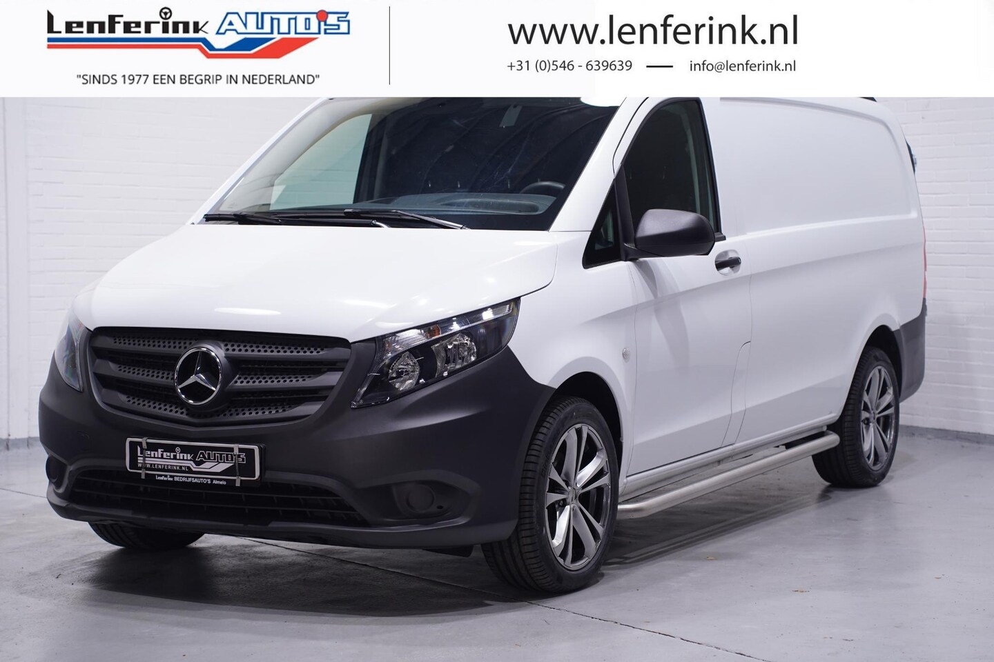 Mercedes-Benz Vito - 114 CDI 136 pk Lang Airco, 18" LMV, Cruise Control Laadruimte Pakket, Dakrails, 3-Zits - AutoWereld.nl