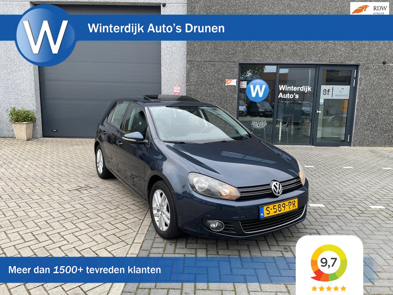 Volkswagen Golf - 1.2 TSI Highline Automaat! Pano! Dynaudio! - AutoWereld.nl