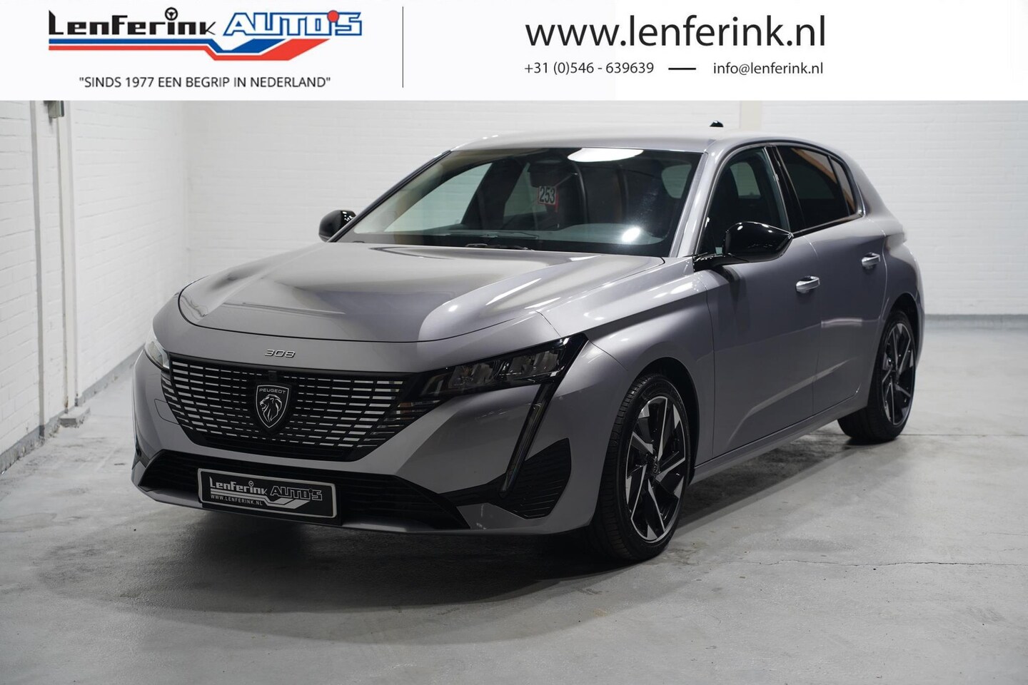 Peugeot 308 - 1.5 BlueHDi Allure Pack Led koplampen Leder/stof Sportstoelen verwarmbaar Navi PDC v+a App - AutoWereld.nl