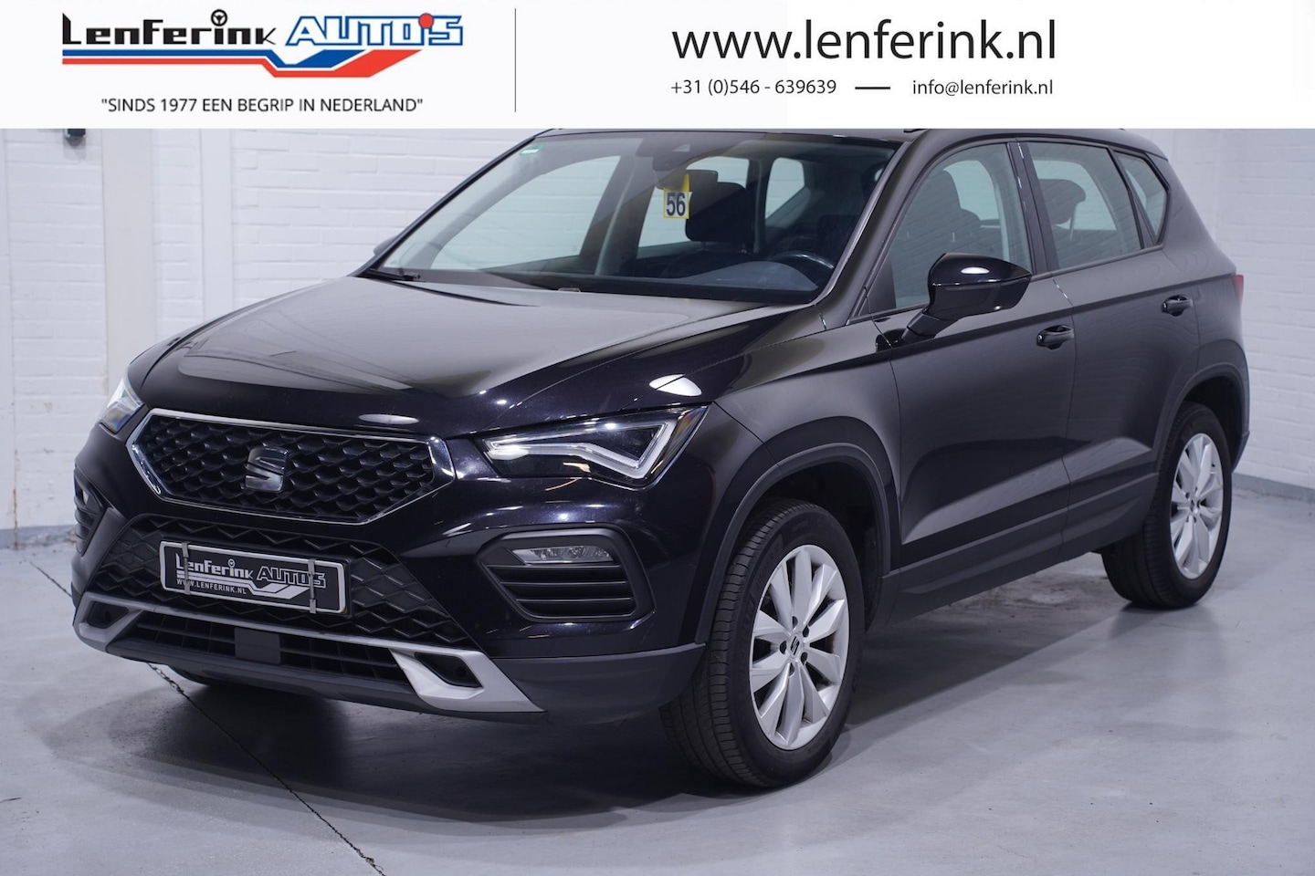 Seat Ateca - 2.0 TDI Style Navi Clima Stoelverwarming Led matrix PDC Apple Carplay Adaptive cruise - AutoWereld.nl