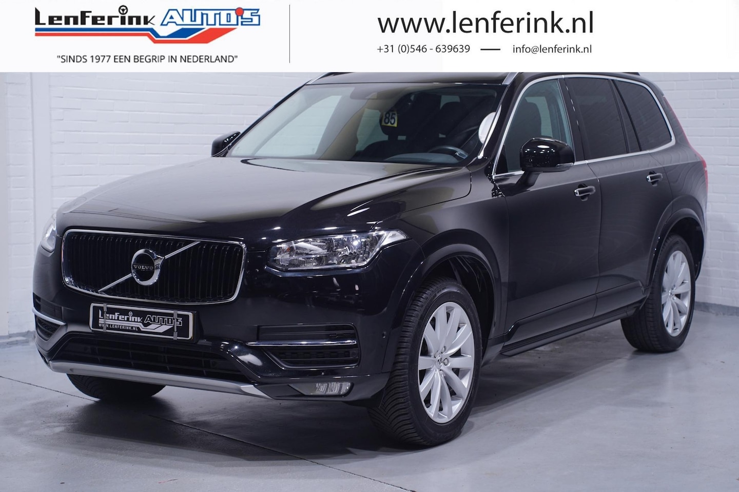 Volvo XC90 - 2.0 D5 AWD Momentum Navi Leder 7-Zits PDC v+a Wegklapbare trekhaak 2700 kg Trekgewicht - AutoWereld.nl