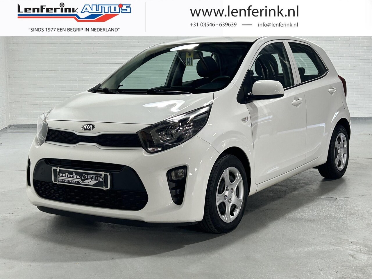 Kia Picanto - 1.0 MPi ComfortLine Airco Mistlampen Bluetooth Elektrisch pakket 1e Eigenaar Fabrieksgaran - AutoWereld.nl