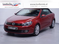 Volkswagen Golf Cabriolet - 1.4 TSI Edition Stoelverwarming Leder Alcantara Clima Cruise